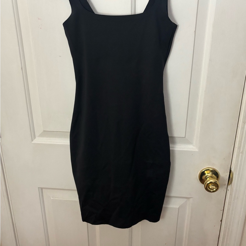 SKIMS Black Mini Dress